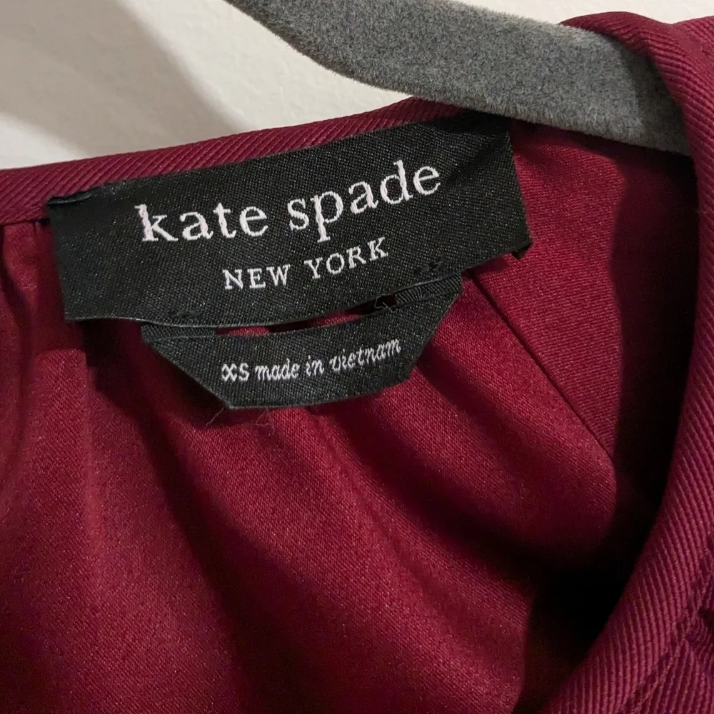 NEW Kate Spade Dorothy Dress In Blackberry Preserves
